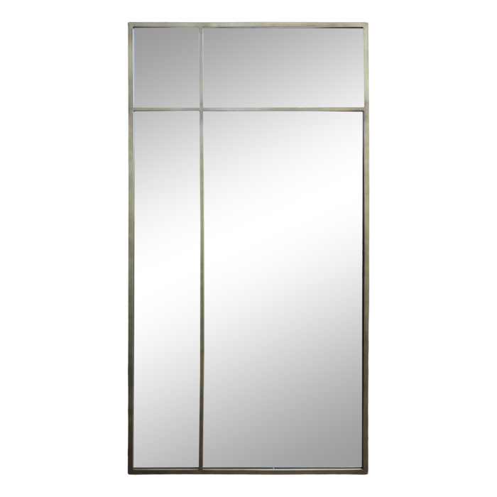 Spejl 180x90x3 cm antique messing by Chic Antique