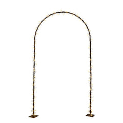 Jule æresport i metal med LED-lys – 220 x 120 cm by Vel Line