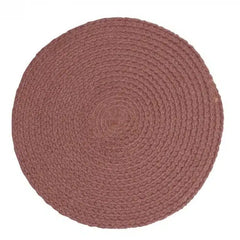 Tablett Sigge Rosa Dækkeserviet Ø38 cm Elegant og feminin borddækning by Fondaco