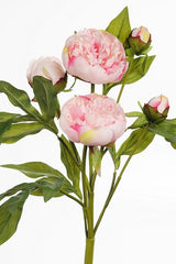 Rosa Pæon 40 cm Kunstig blomst i naturtro design by PH