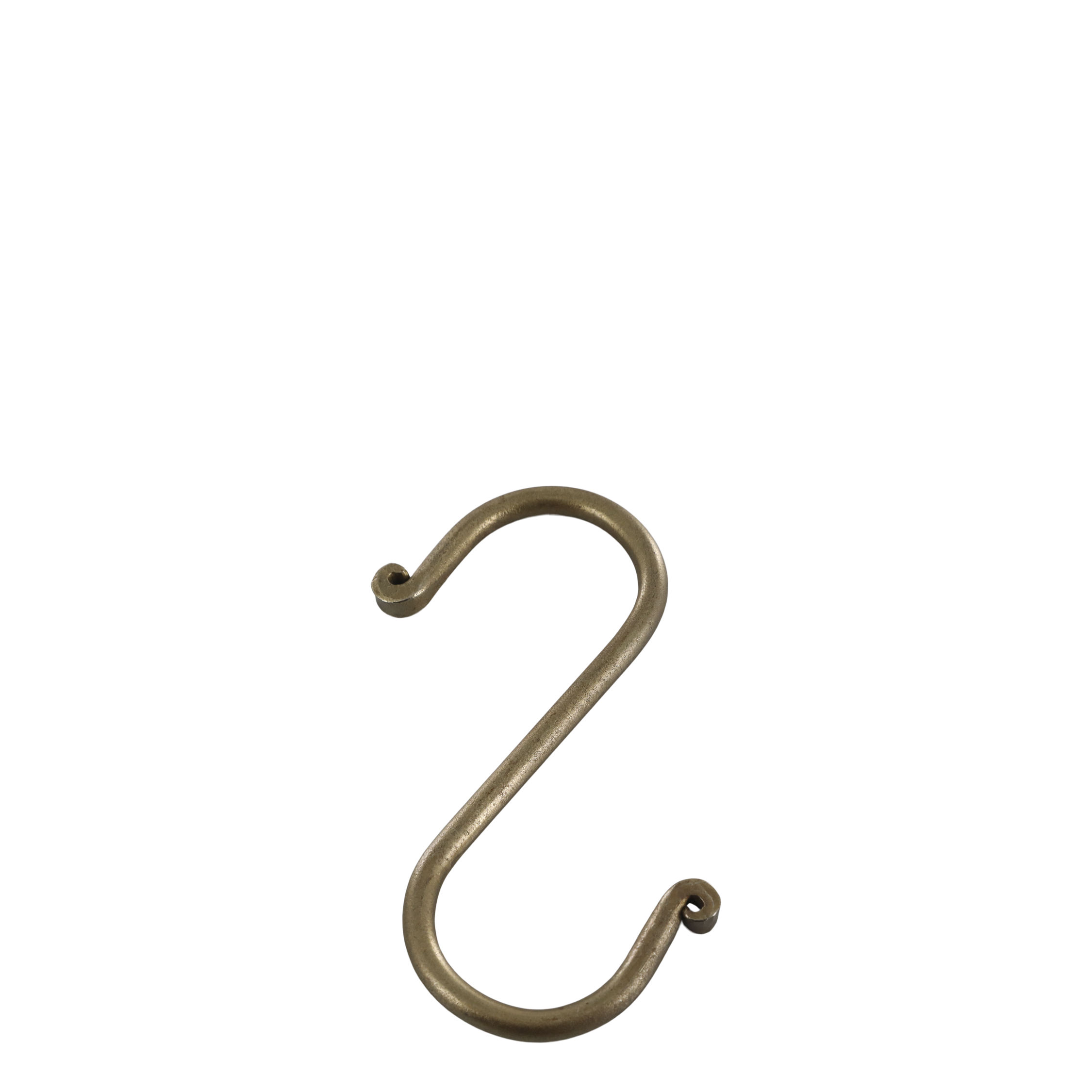 S-Krog, H11/L5 cm antique messing by Chic Antique