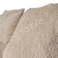 Sofa Porto 2-personers beige 206x107x70 cm by Colmore