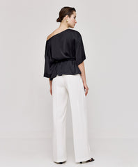 Access Fashion Oversize satin bluse by Access Fashion