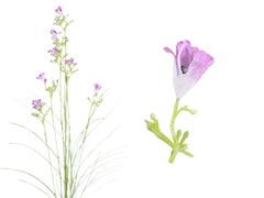 Blomstergren pink 74 cm kunstig gren til dekoration by Deko Florale