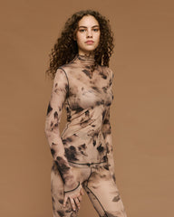 Access Trykt tylbluse by Access Fashion