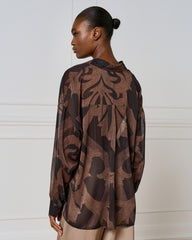 Access Printet skjorte i mesh by Access Fashion