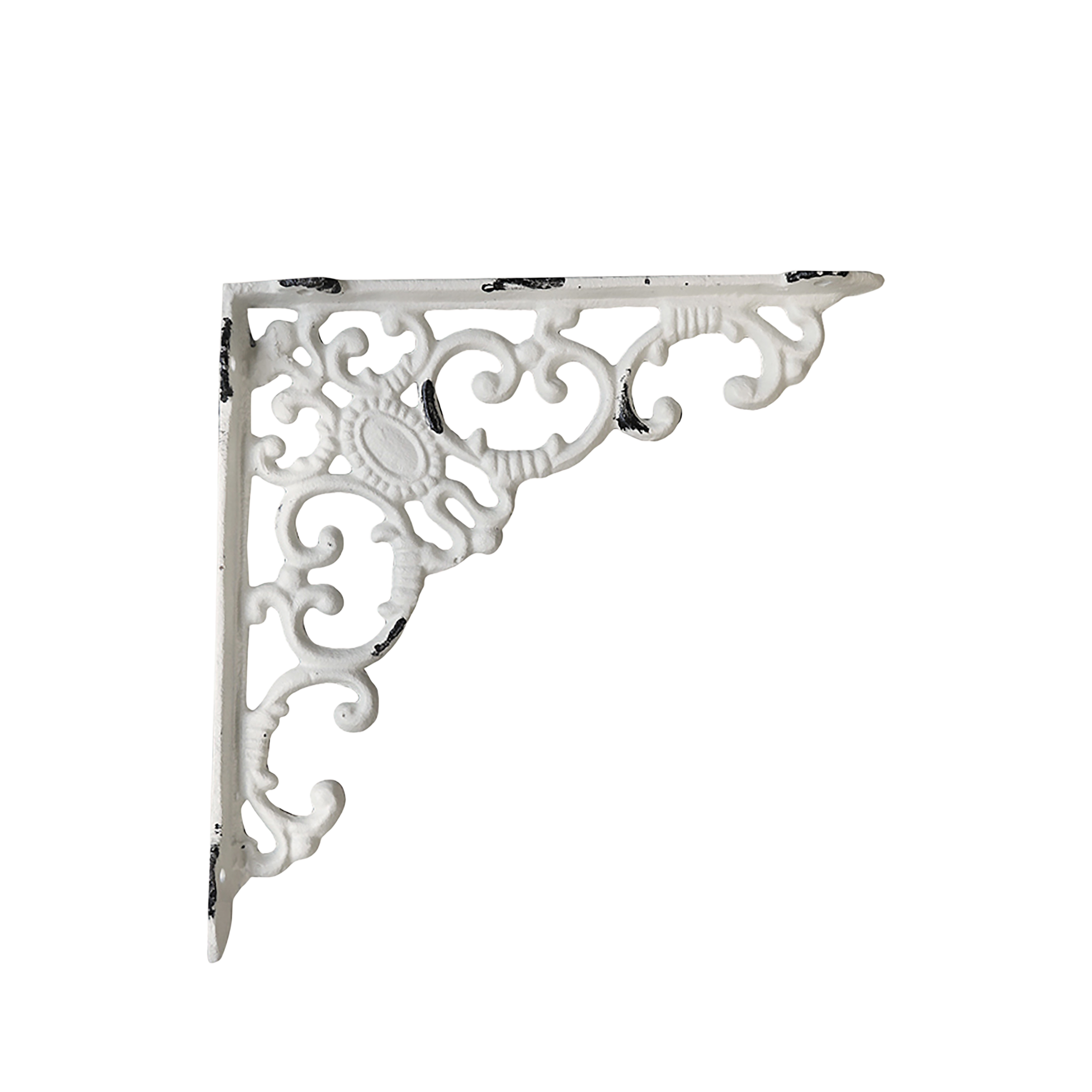 Hyldeknægt monogram, H19/B20,5 cm antique creme by Chic Antique