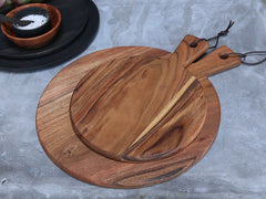 Laon Tapasbræt akacietræ, H1,5/L42/B33 cm natur