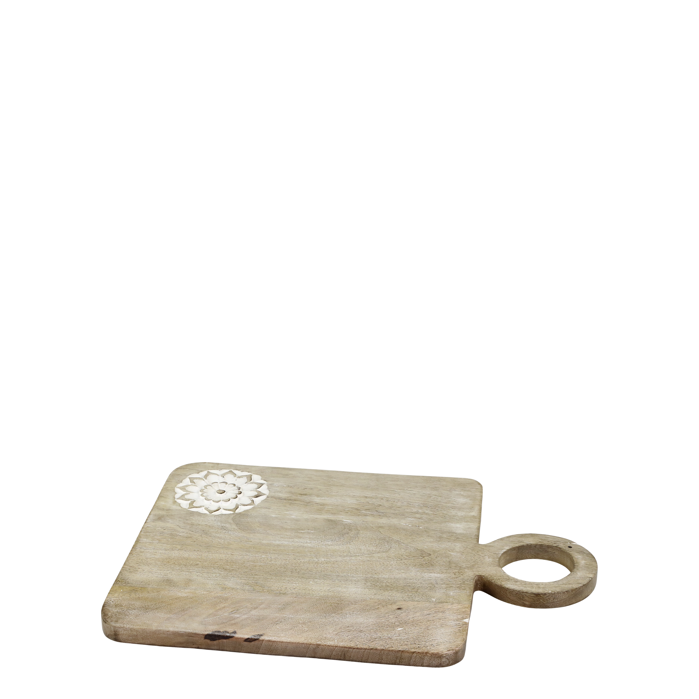 Tours Tapasbræt m. Udskæringer 1,5x40x30 cm Nature by Chic Antique