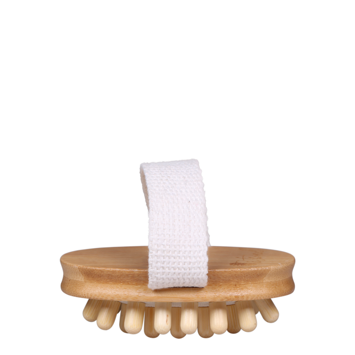 Massagebørste i bambus Eternel 3,5x10x5,5 cm natur by Chic Antique