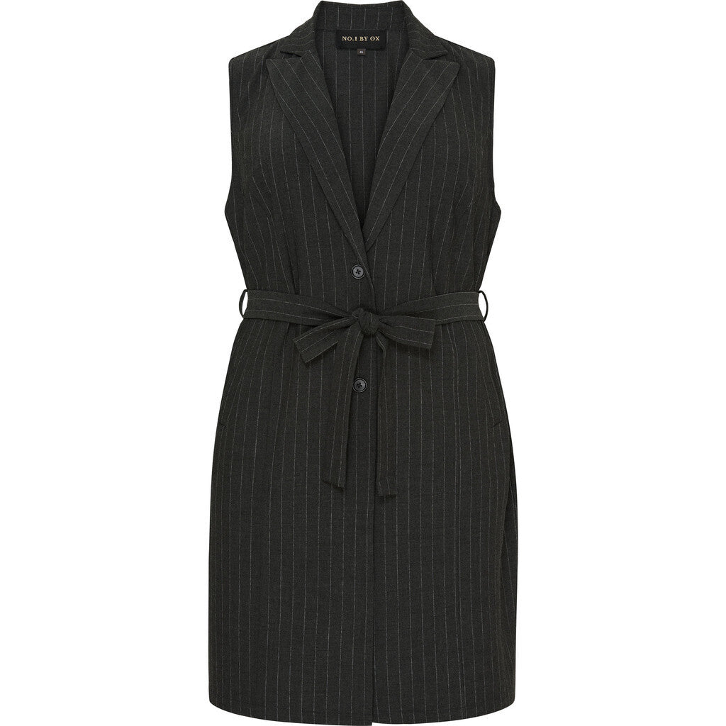 No.1 by ox Lang vest nålestriber by No. 1 by ox