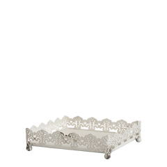 Servietholder med dekorkant Antique 4,5x17,5x17,5 cm