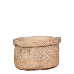 Corte Skjuler med fletmønster 12,5x20 cm Antique Natur by Chic Antique