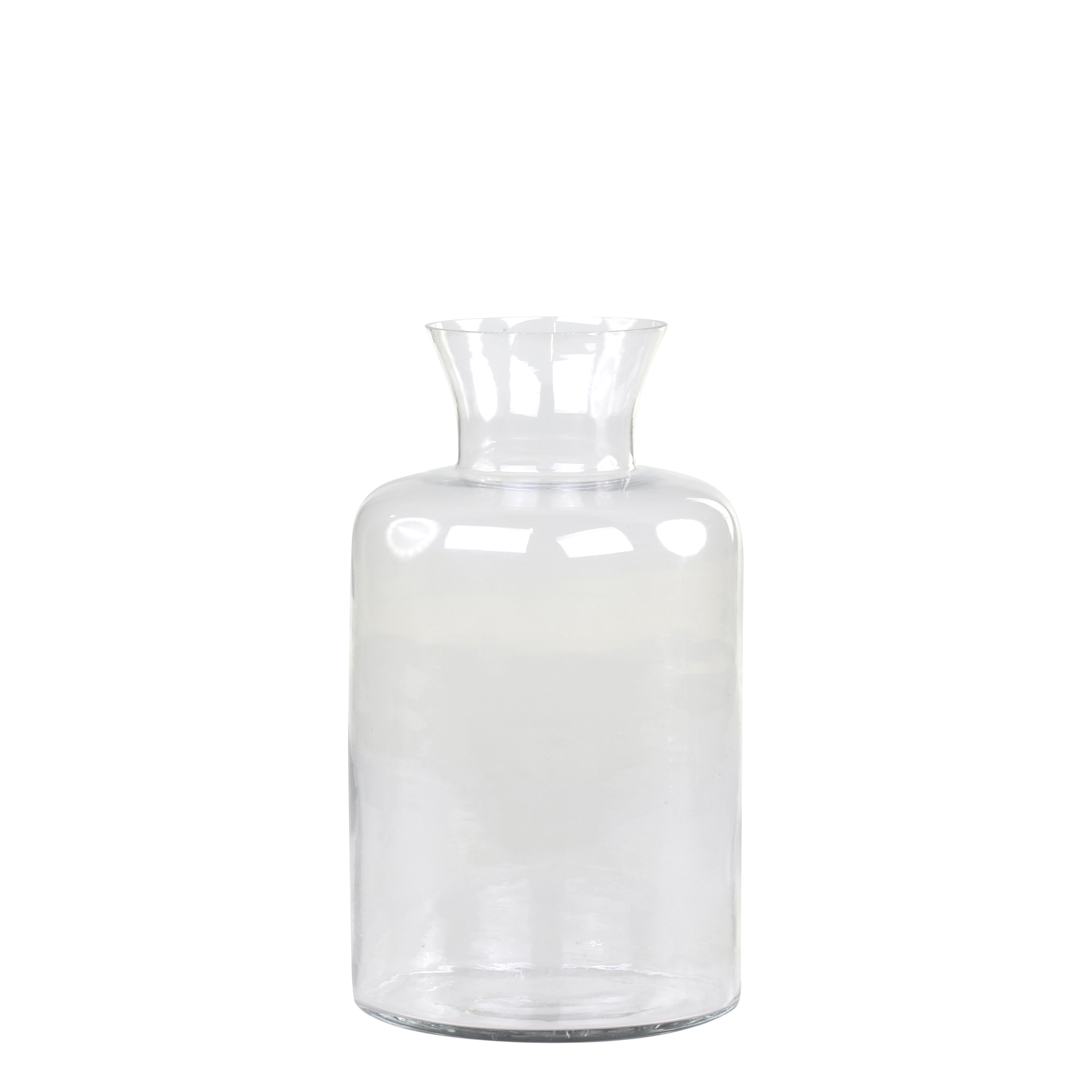 Glasvase 26x15 cm Klar by Chic Antique