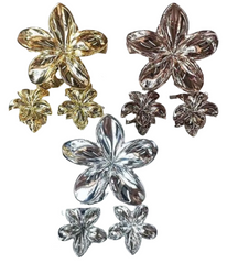 Metal blomster klips tre pak Ingen Returret - ITNOV24 - Tilfældig by Krone 1