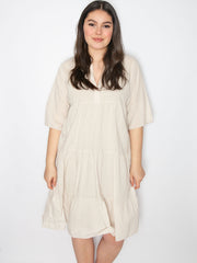 Flæsekjole by Shining Moda