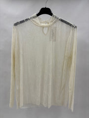 Blondebluse Langærmet