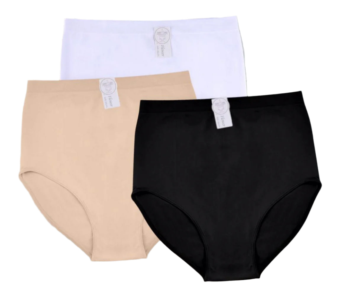 Ultra højtaljede mikrofiber trusser - ITFEB25 by Nikki Intimo