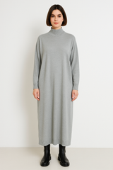 Strik kjole med turtleneck by Krone 1