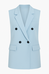 Kort blazer vest