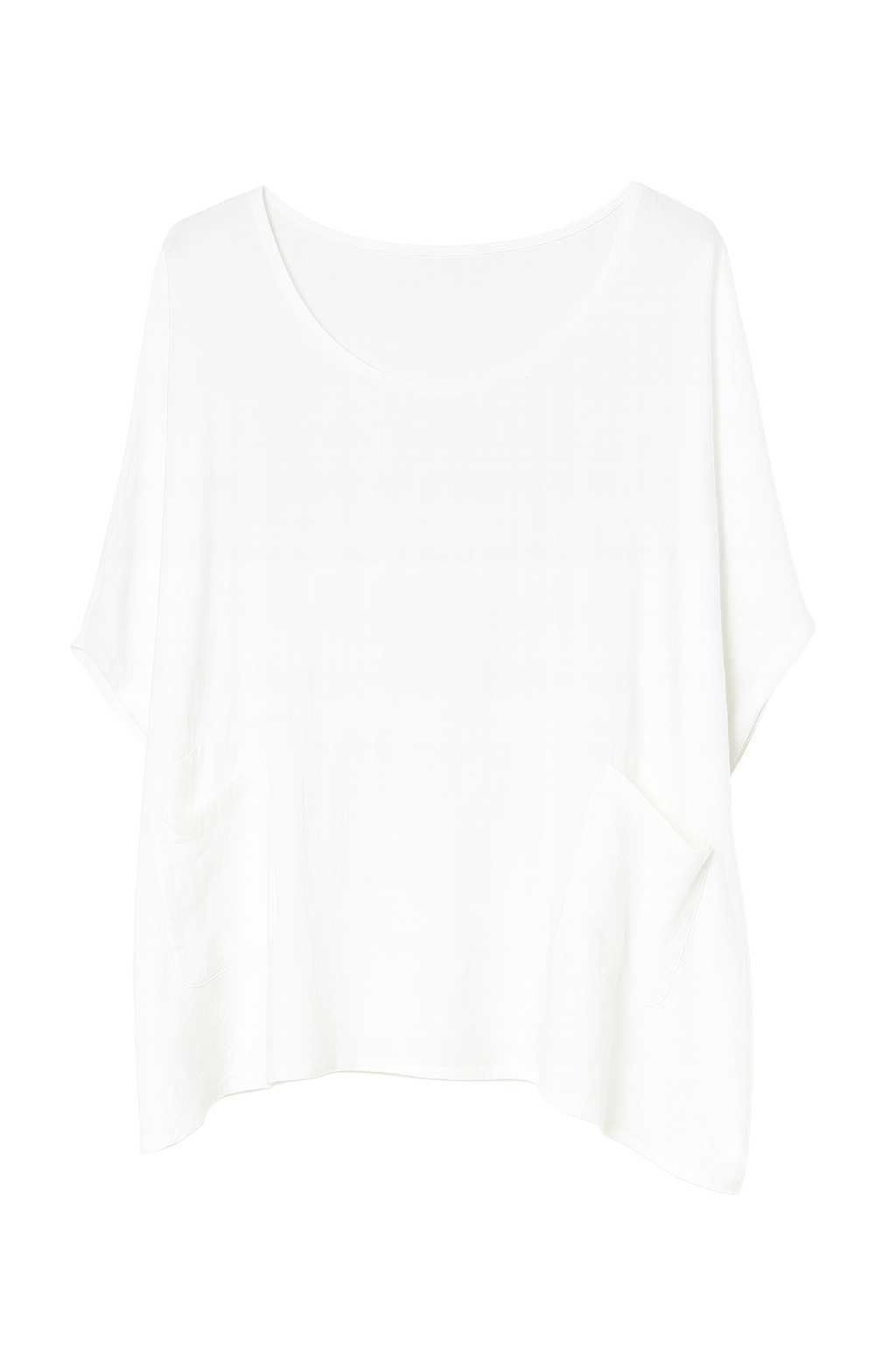 Oversize bluse med lommer - Brystmål 160cm by Miss Moon