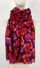 Tørklæde med valmuer - ITNOV24 by Krone 1