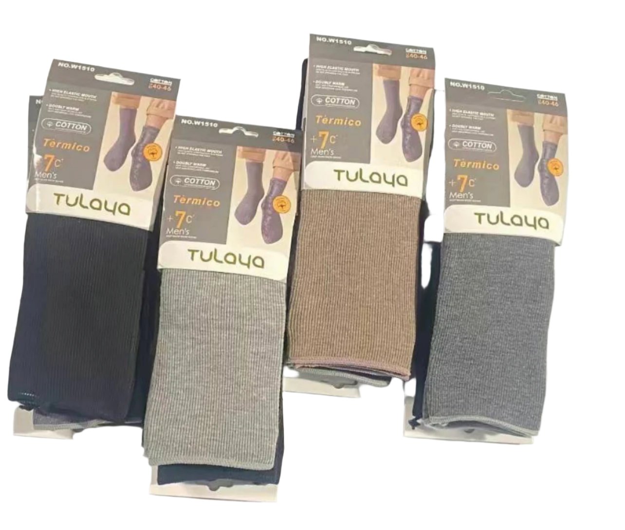 Termo sokker i bomuld - Tilfældig - Ingen returret - ITNOV24 by Krone 1