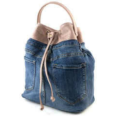 Denim lædertaske Teresa by Avant