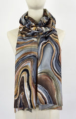 Tørklæde med swirl by Katier