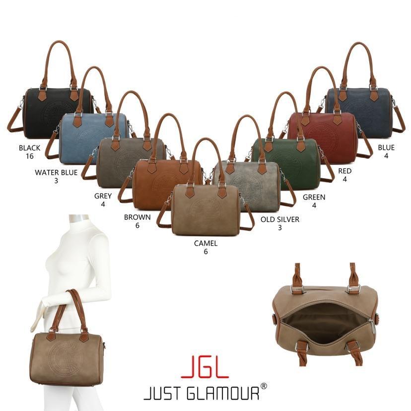 Speedy taske med tryk 30x18x23 by Krone 1