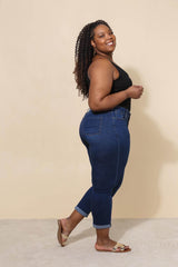 Jeans med fold darkwash by Krone 1