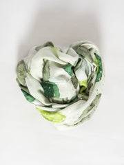 Tørklæde med prikker og guld - ITFEB25 by JD