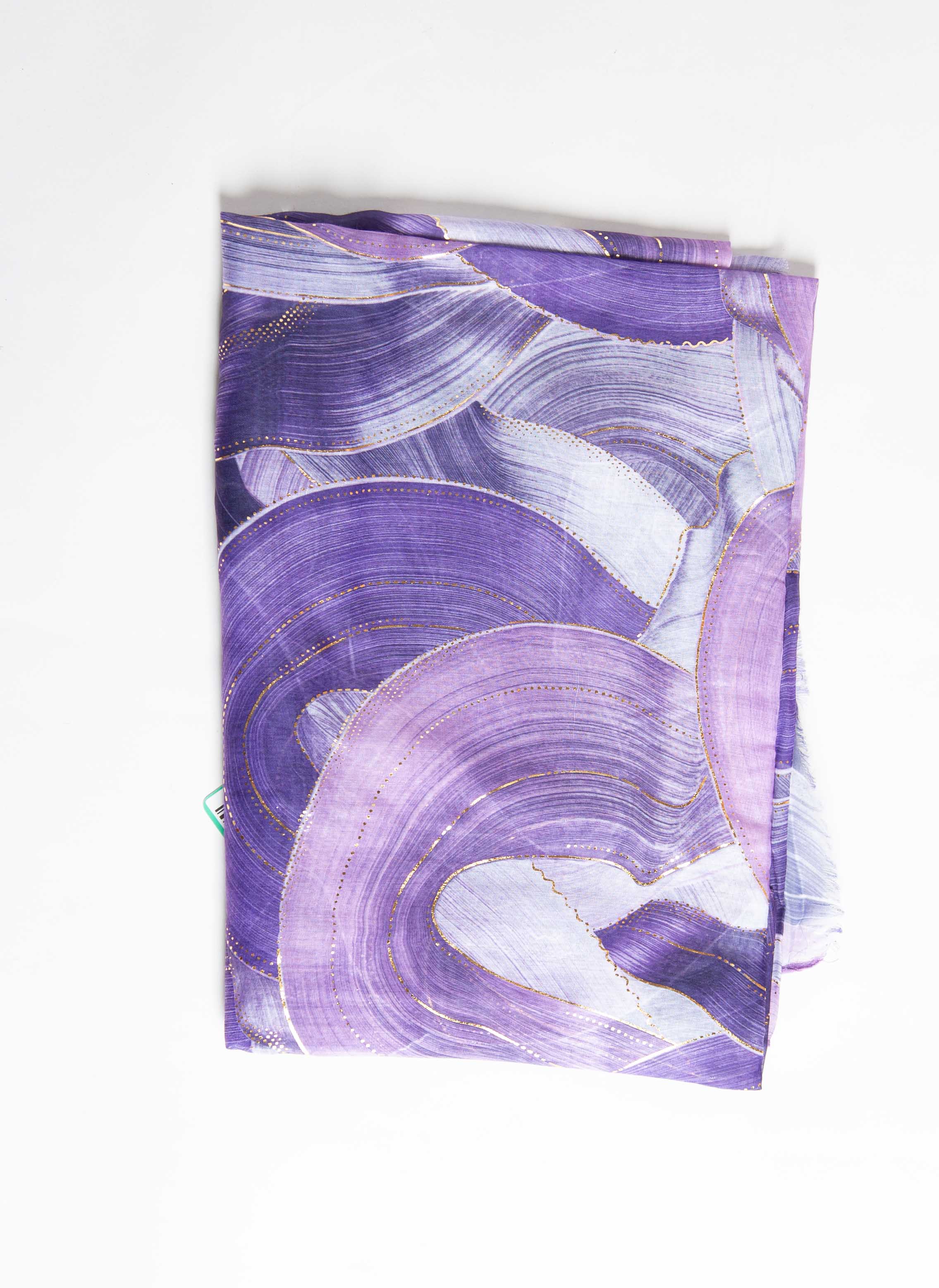 Tørklæde med cirkulært print - ITFEB25 by Katier