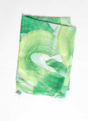 Tørklæde med cirkulært print - ITFEB25 by Katier