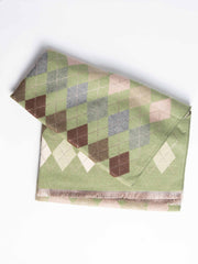 Tørklæde med diamant print 65x185cm - Tilfældig - Ingen returret - ITNOV24 by Krone 1