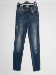 Jeans med bling kant - Ingen returret - ITNOV24 by Krone 1