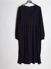 Kjole med høj talje og lommer - Brystmål 130cm by Krone 1