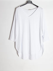 Langærmet top med v-hals Ingen returret - 130cm by Krone 1