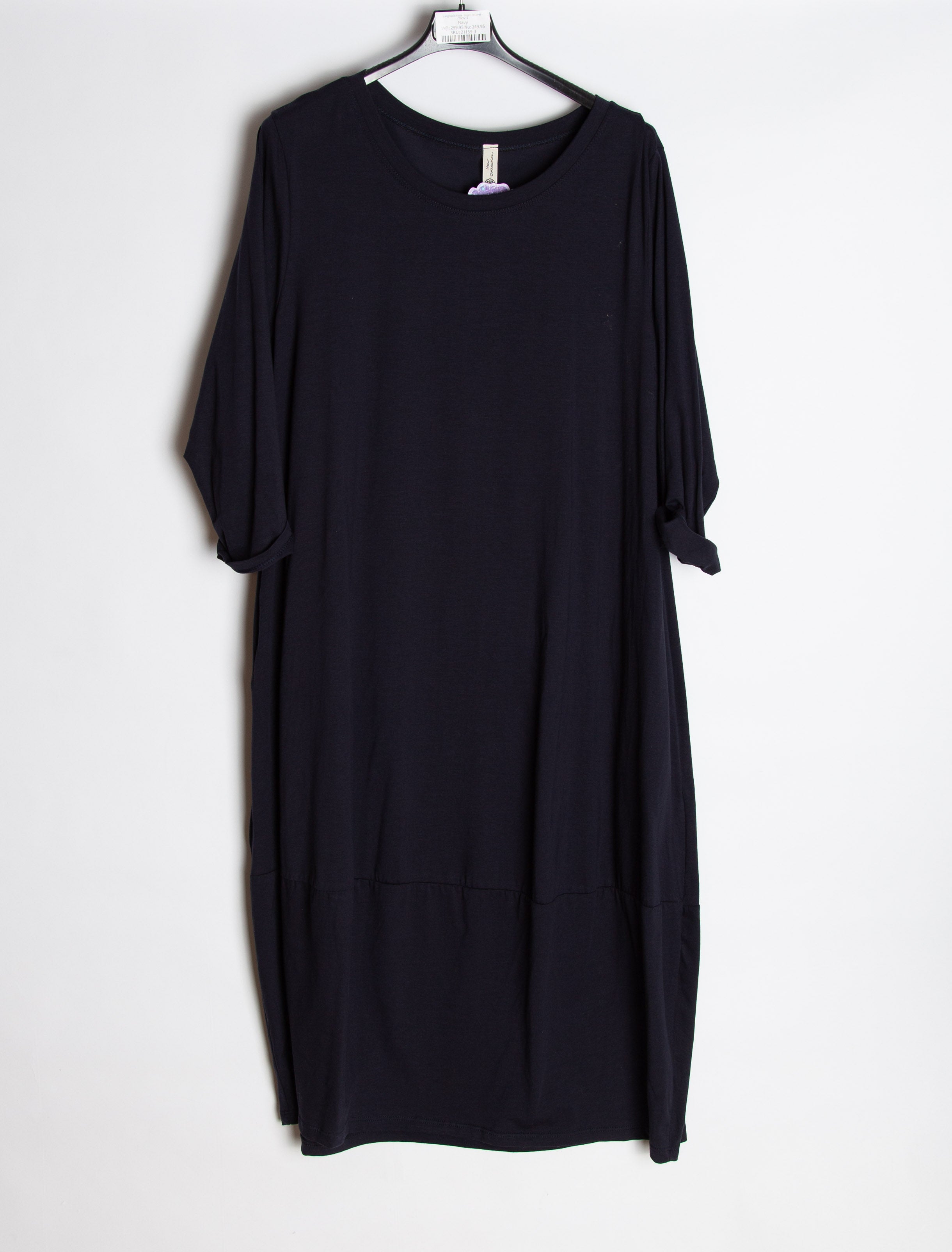 Lang basic kjole - Brystmål 120cm by Today Fashion