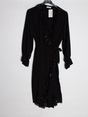 Kjole med paillet fryns - Brystmål 130 cm - Ingen returret - ITNOV24 by Krone 1