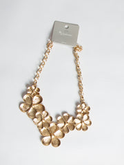 Halskæde med blomster by Krone 1