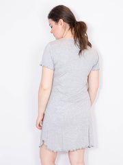 Natkjole med blonde by Krone 1