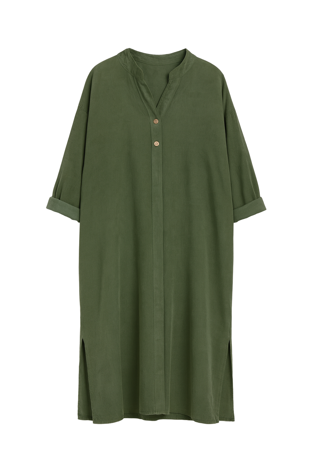 Fløjlskjole med knapper - ITSEP24 by Krone 1