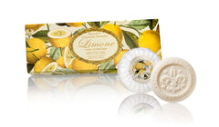 Fiorentino Limone Gaveæske med 3 sæber 3x100g by Michel Design Works