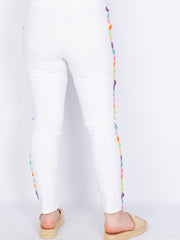 Mirakelbukser med blomster i siden by Krone 1