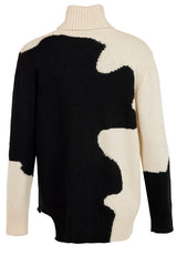 Noen Strik Pullover Beige & Sort by Krone 1