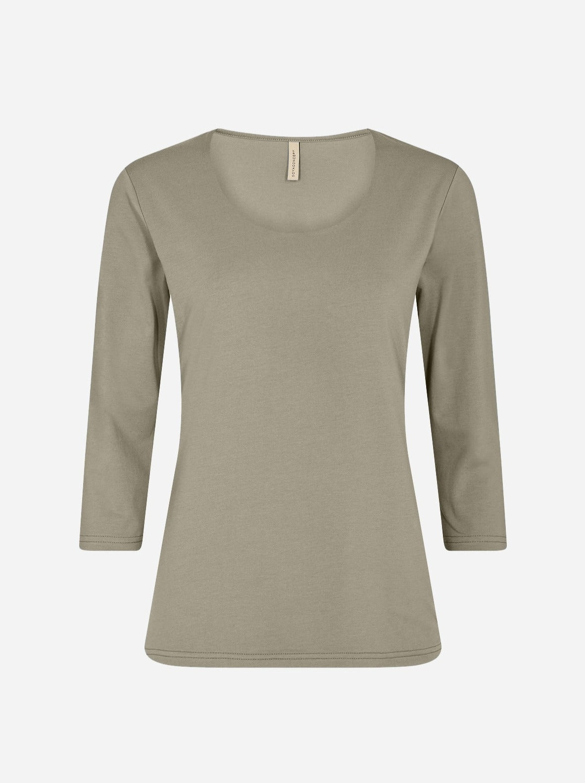 Soyaconcept Pylle Basis Bluse Khaki by Krone 1