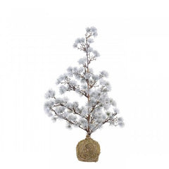 Fleur Cedertræ med LED, H63 cm – Grøn | Dekorativt juletræ med lys by Chic Antique