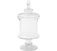 Glas krukke 15x15x32 cm by Hoff