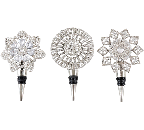 Vinprop med bling Ø10x10 cm Elegant & dekorativ vinlukker by Hoff